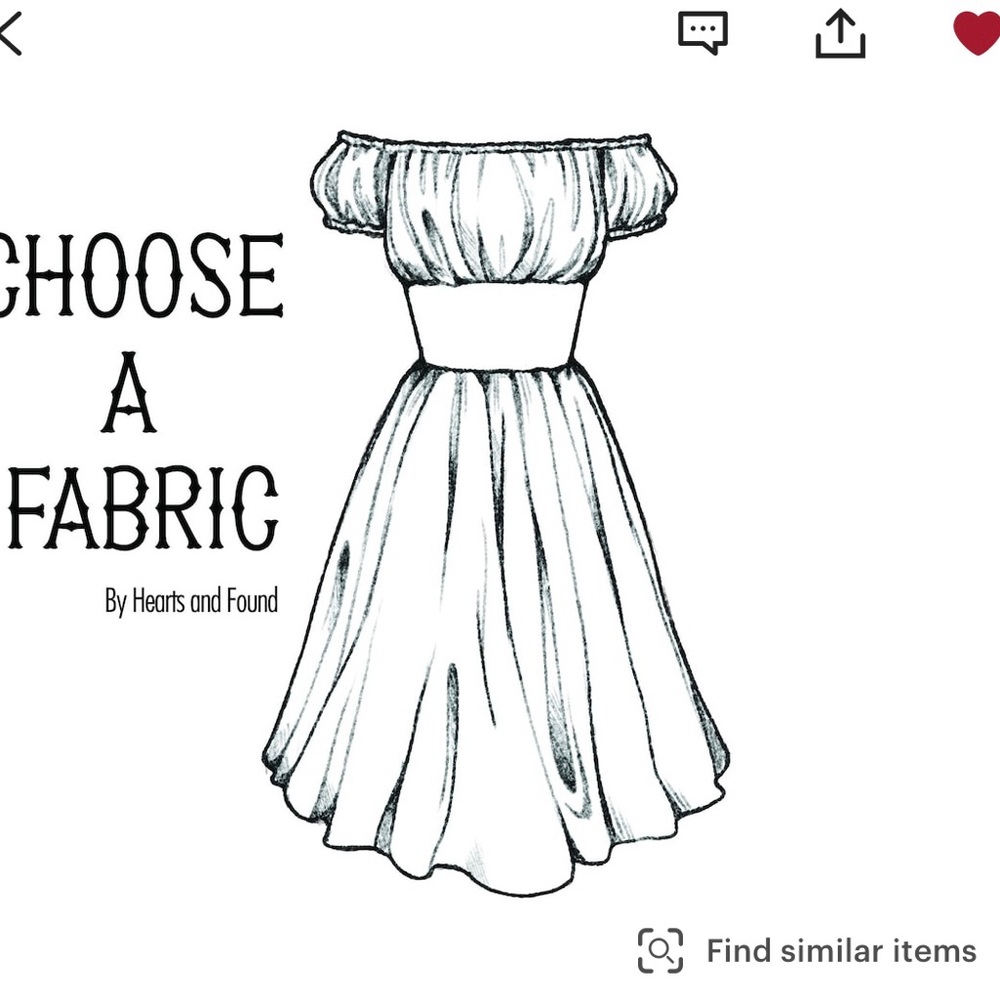ISO hearts and found Loretta & Sydney dresses in S (Small)